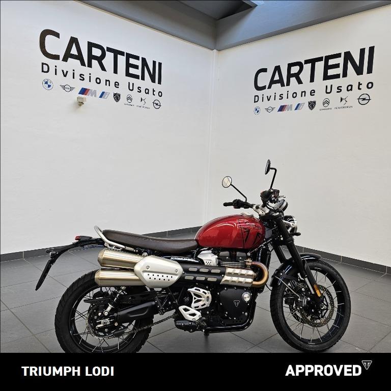 TRIUMPH Scrambler 1200 X Carnival Red Abs