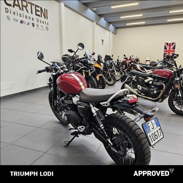 TRIUMPH Scrambler 1200 X Carnival Red Abs