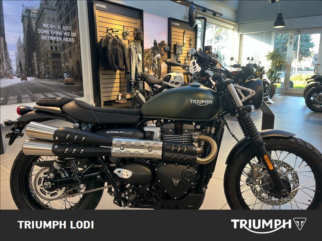 TRIUMPH Scrambler 900 Matt Khaki Abs E5+